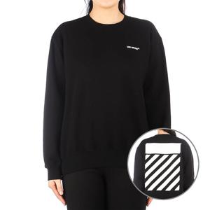 [오프화이트] (OWBA046C99JER001 1001) 여성 디아그 맨투맨