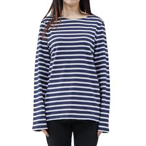 [세인트제임스] (9858 FA) 남녀공용 밍콰이어 모던 긴팔 티셔츠