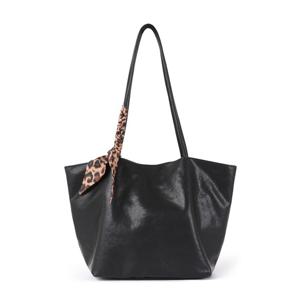 [탱커스]레오파드 스카프 쇼퍼 숄더백 (TX3AH002L0-1)