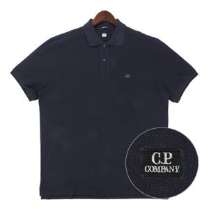 [CP컴퍼니] (14CMPL140A 005527G 888) 남성 로고 폴로 반팔 티셔츠