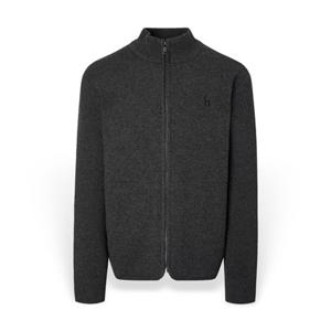 [헤지스] 남성 멜란지 울 집업니트 HZSW5D334CG