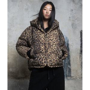 [라이프워크] 여성) 세미 오버핏 후드 다운 점퍼_LW254DJ712