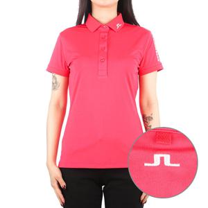 [제이린드버그] (GWJT08085 Q113) 여성 TOUR TECH 골프 카라 반팔 티셔츠