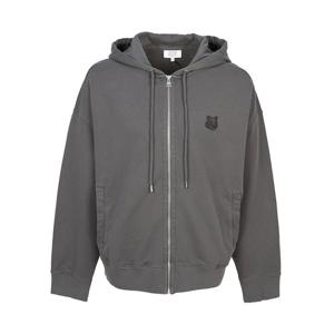 메종키츠네 폭스헤드 남성 후드 집업 PM02138KM0340 P180