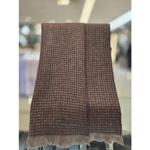 (TE5FM64IM402TBW) 듀퐁25년F W 남성 캐시미어 투톤컬러 조직감 머플러