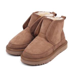 [토박스] (145-210mm) 오즈어그웨어 키즈 벨크로 미니 부츠 브라운 OZKCC4TSUV11BRO