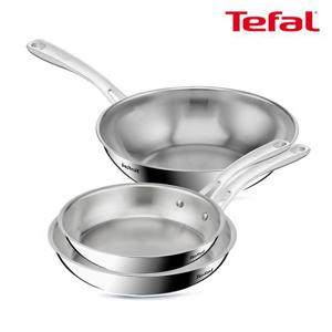 테팔 인덕션 SS 퍼펙트 레지스트 3종(팬20+24+웍28)