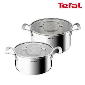 테팔 인덕션 SS 퍼펙트 레지스트 냄비 2종(양수20+24)