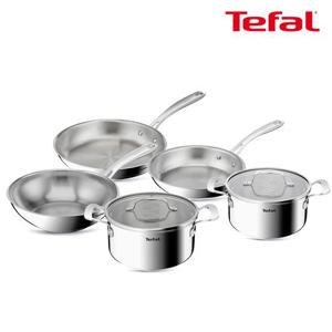 테팔 SS 퍼펙트 레지스트 쿡 5종(팬24+28+웍28+양수20+24)