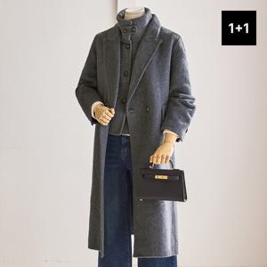 [커스텀에이블] 니트폴라 조끼 핸드메이트 코트_T2512CT008D