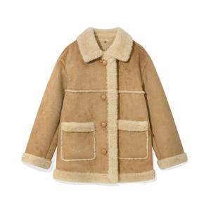 와키윌리 우먼스 스웨이드 무스탕 B1 WA2504JK68 CE