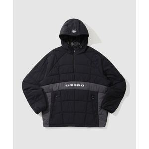 엄브로 풋볼 퀼팅 패딩 아노락 BB UP421SWTO4 BLK0 LGR0