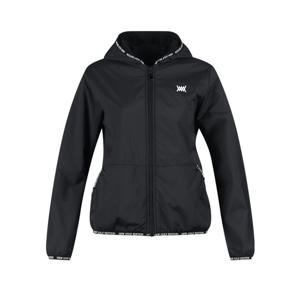 럭스골프 여성 레터링 바이어스 플리스 기모 후드 점퍼 MW25W822W