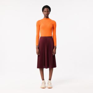 [라코스테공식] 여성 피케라이크 롱플리츠스커트 JF8050-54N BZD