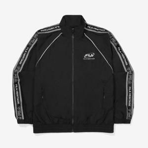 휠라 남여공용 테입 우븐 바람막이자켓 FS2JKF3103X_BLK