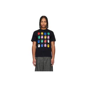 25 FW BAPE 남성 블랙 어 베이딩 에이프 32주년 티셔츠 252546M213008