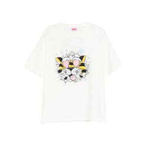 겐조 반팔 티셔츠 FG55TS4034SG 02 WHITE YELLOW