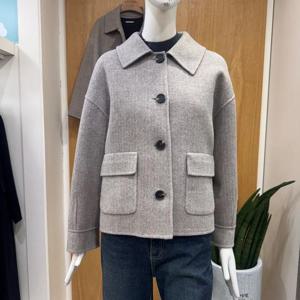 클리지 DP01 싱글 버튼 트윌 볼륨 자켓 CQ1WJK04