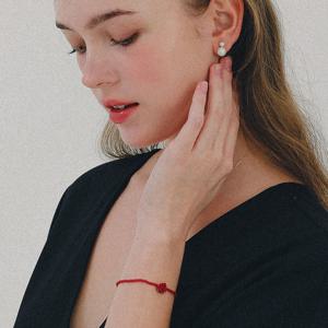 제이로렌 레드 로즈 자마노 실버 팔찌 B01072