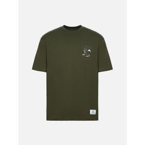 알파 반팔 티셔츠 MTT55001C1OLIVE GREEN DOM