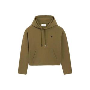 25 FW 아미 파리스 아미 드 쾨흐 콘트라스트 코튼 후드티 H25FSW767730 TP442296939