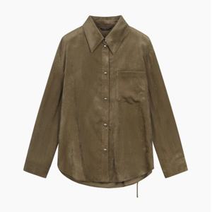 [시슬리]리치 코듀로이 제천 끈 셔츠 SAWS33561