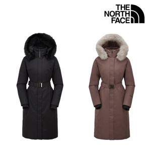 노스페이스 여성 롱패딩 셀리나 윈드스토퍼 코트 NC2UP80