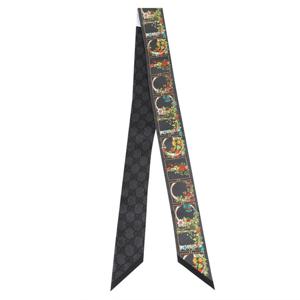 구찌 프린트 실크 트윌 리본 777352-3G001-1060