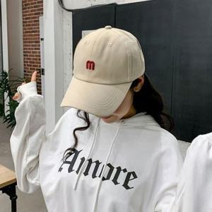 야구모자 코튼 m 볼캡 면 자수