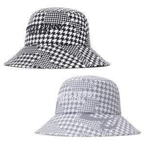 남성 하운드투스 패턴 심볼 기모 버킷햇 (411D4CP491)