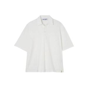 써네이 폴로 티셔츠 RTWXTOP006JER023998 WHITE DOM