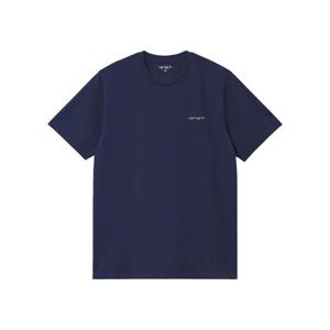 칼하트 WIP 반팔 티셔츠 I0304352QFXX INK AIR YELLOW DOM