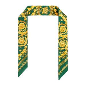 베르사체 바로코 92 실크 트윌 스카프 0005 1A06723 5GD10