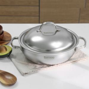 퀸센스 바로써 통5중 스텐 무연마냄비 궁중전골 24cm