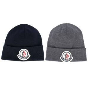 (명품) 몽클레어 빅로고 패치 울 비니 9Z73600