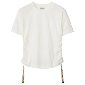 버버리 반팔 티셔츠 8109184 B8764 White