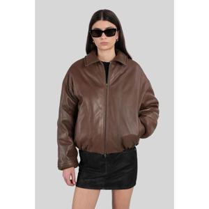 살바토레 산토로 가죽 자켓 429916 49073 D BROWN