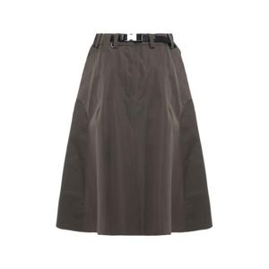 프라다 미디 스커트 21H025SOOO18UU F0334 GREEN