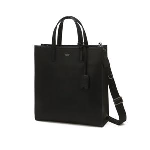 JUBA6E631BK [LUKE][노트북수납] 루크 블랙 소가죽 세로형 토트백