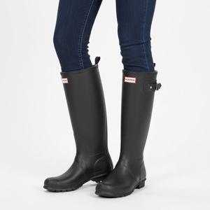 헌터 우먼스 오리지널 백 어드저스터블 톨 레인부츠 WFT1001RMA-NVY