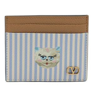 발렌티노 V로고 시그니처 가넷 가죽 카드지갑 8Y2P0AP4AXU 9VM