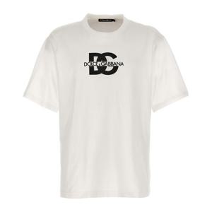 돌체앤가바나 로고 크루넥 반팔 티셔츠 G8PN9TG7M1C W0800