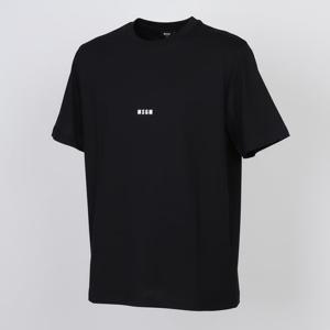 MSGM 마이크로 로고 반팔 티셔츠 (2000MM500 200002 99)