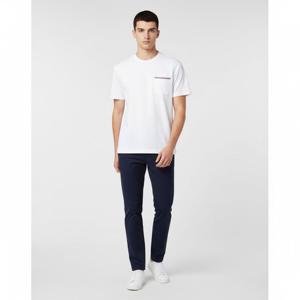 톰브라운 MJS183A  RWB 삼선 스트라이프 포켓 반팔 티셔츠