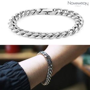 노미네이션 팔찌 B-YOND(비욘드) 스몰스틸 남자팔찌 028900 체인팔찌 여자팔찌