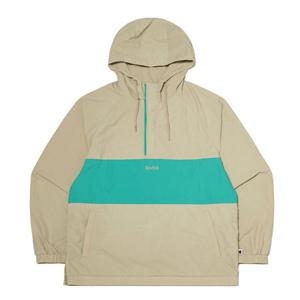 코닥 컬러블럭 로고 후드 아노락 자켓 BB K4323LWTB1 BEI BLK KHK