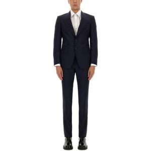 톰포드 그랜드 오버체크 쉘튼 울 슬림핏 수트 2LEP01 WOS02UBR