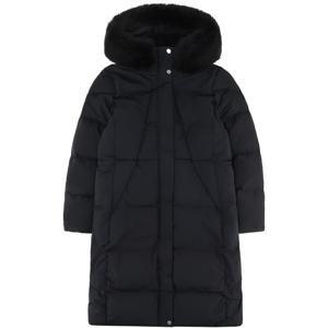 데상트 여성 캐논 레이디 구스 롱 다운 SP422SDJO7BLK