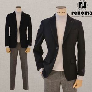 [클리어런스]FW 블랙 최고급 캐시미어30 울 모직 자켓 RQMLBJ640AJD