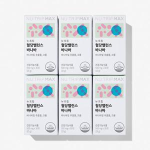 뉴트립 혈당밸런스 바나바 6박스 6개월